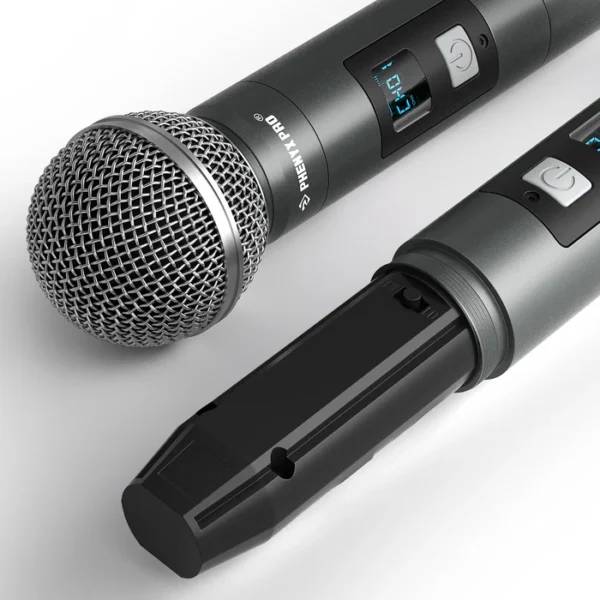 PDP-2-2H | Dual Digital Portable Wireless Microphone System - Image 8