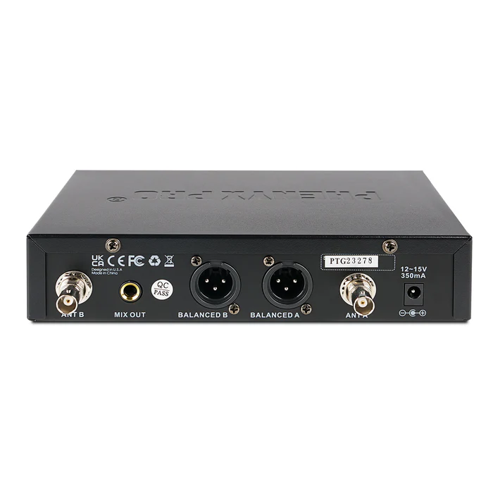 PTU-71-2H | Dual UHF Wireless Microphone System w/ Auto-Scan - Image 5